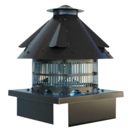 Fumaiolo elettrico - aspirafumo radiante - da cm 30 a 40 Senza marca