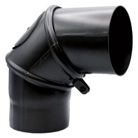 Gomito in acciaio orientabile ø cm 15 - 90° Kasart