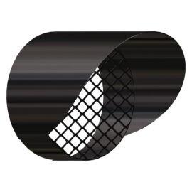 Tappo antipioggia grigliato Ø 80 - verniciato nero Kasart