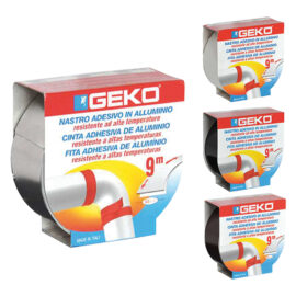 Nastro adesivo in alluminio 'smoke' mm. 40 x 9 mt - col. marrone Geko