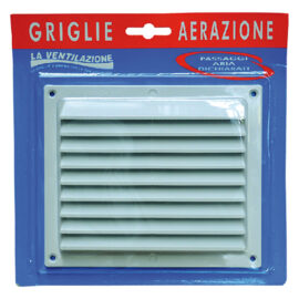 Griglia aerazione 'extra' cm 23 x 8 La ventilazione