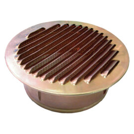 Griglia aerazione in rame ø cm 10 Senza marca