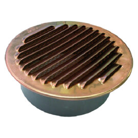 Griglia aerazione in rame ø cm 10 Senza marca