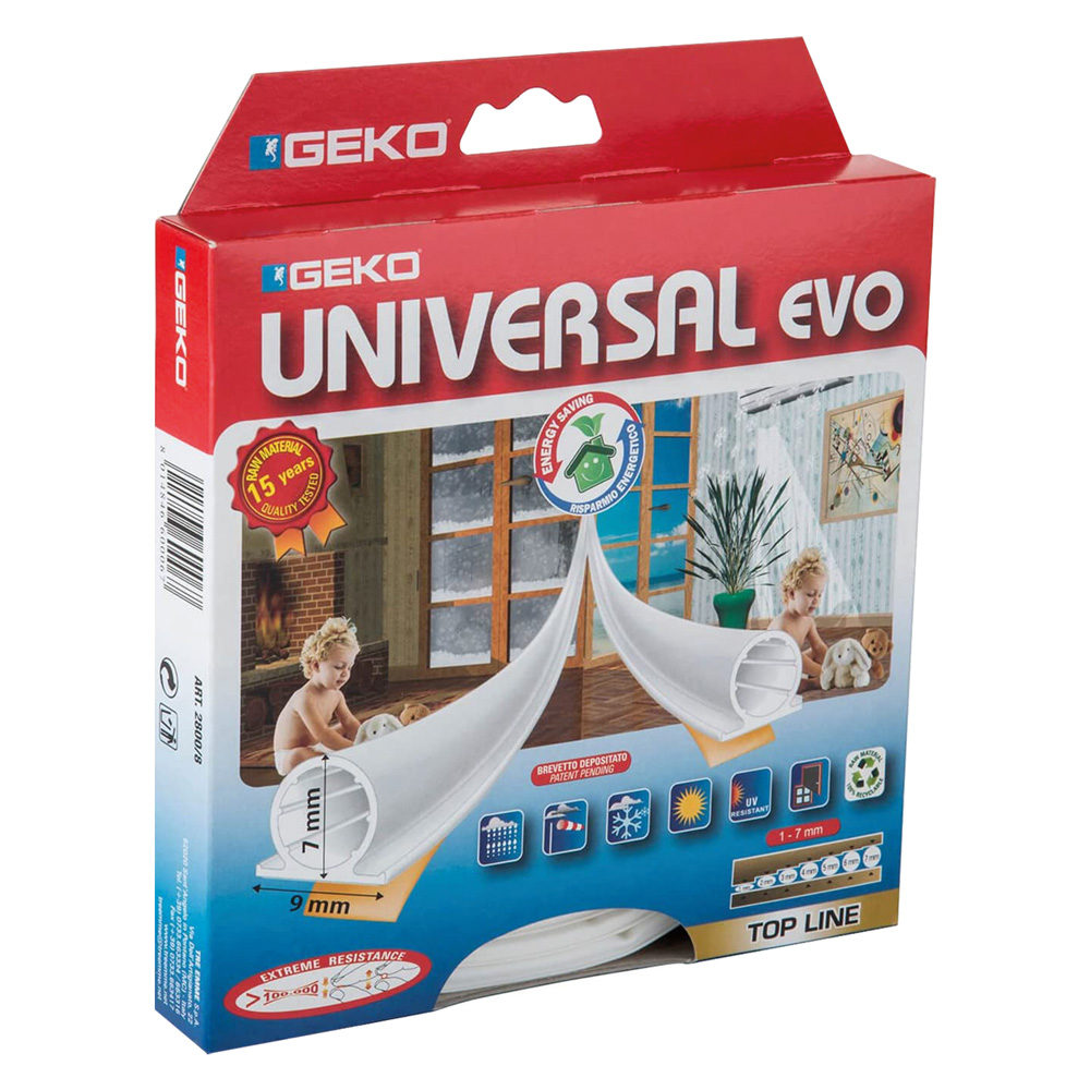 Parafreddo in termoplastico per porte e finestre ‘ bianco Geko