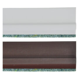 Paraspifferi sottoporta con feltrino 'door' mt. 1 bianco Geko