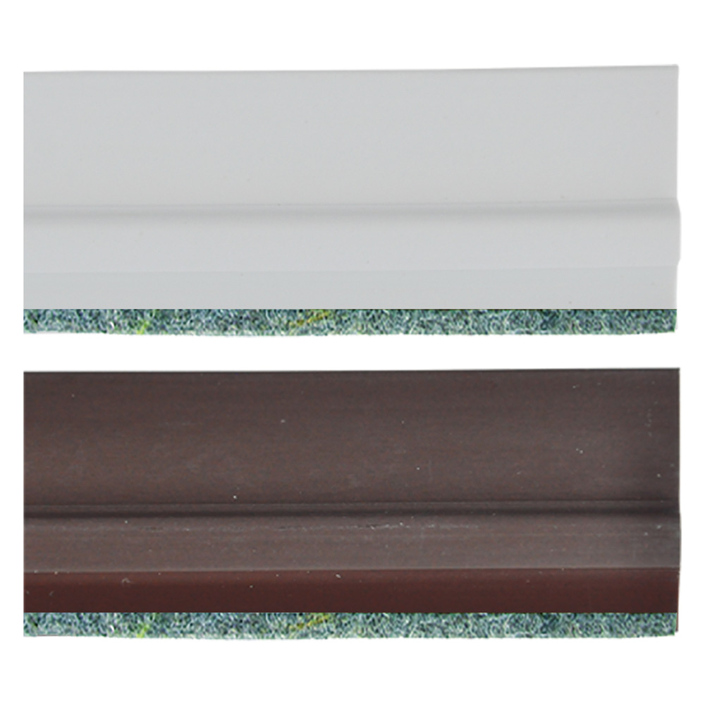 Paraspifferi sottoporta con feltrino ‘door’ mt. 1 bianco Geko