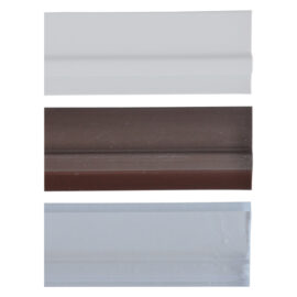 Paraspifferi sottoporta con pinna in gomma mt. 1 marrone Senza marca