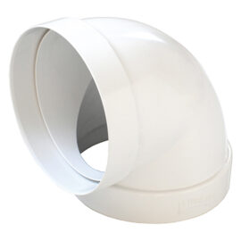 Curva per aerazione canalizzata 90° Ø mm. 125 La ventilazione