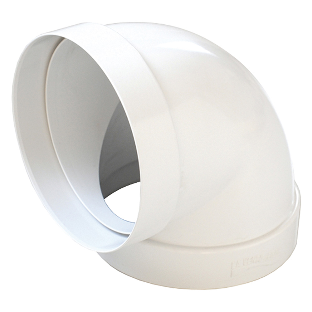 Curva per aerazione canalizzata 90° Ø mm. 100 La ventilazione