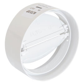 Giunto per aerazione canalizzata con antiritorno Ø mm.125 - lunghezza 150 mm La ventilazione