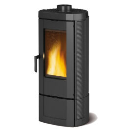 Stufa a legna 'candy 4.0' 6,2 kw - colore nero antracite Nordica extraflame