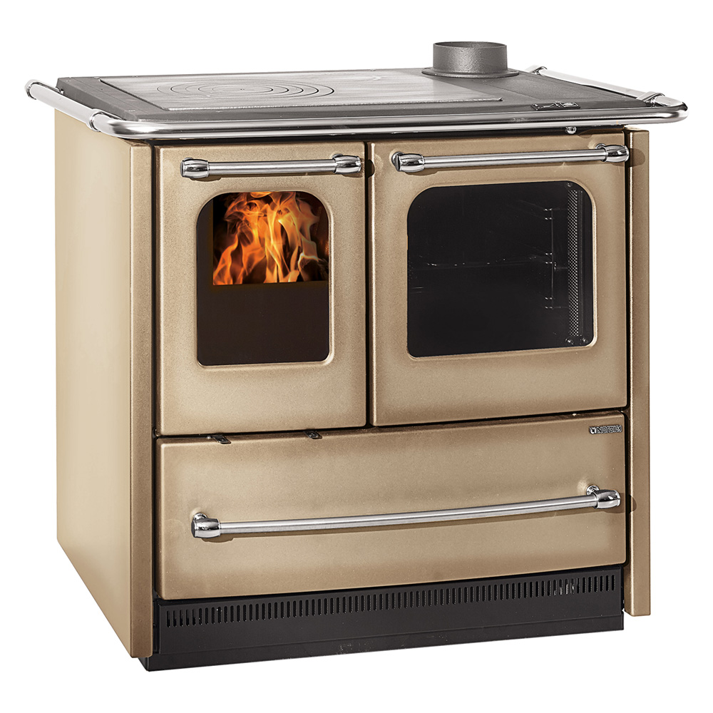 Cucina a legna ‘sovrana easy evo 2.0’ 7,5 kw – colore cappuccino Nordica extraflame