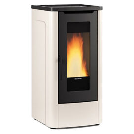 Stufa a pellet 'dahiana plus vfs' 10 kw - colore bordeaux Extraflame nordica