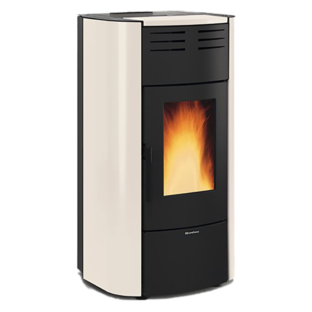 Termostufa a pellet ‘raffaella idro h18’ 21,7 kw – colore avorio Extraflame nordica
