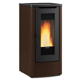 Stufa a pellet 'dahiana vfs' 10 kw - colore bronzo Extraflame nordica