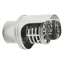 Esalatore grigliato a cappello Ø  8 cm Kasart