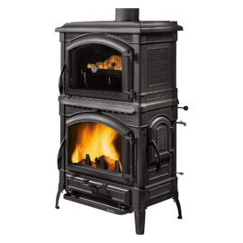Stufa a legna 'isotta forno evo' 9,7 kw - colore nero antracite Nordica extraflame