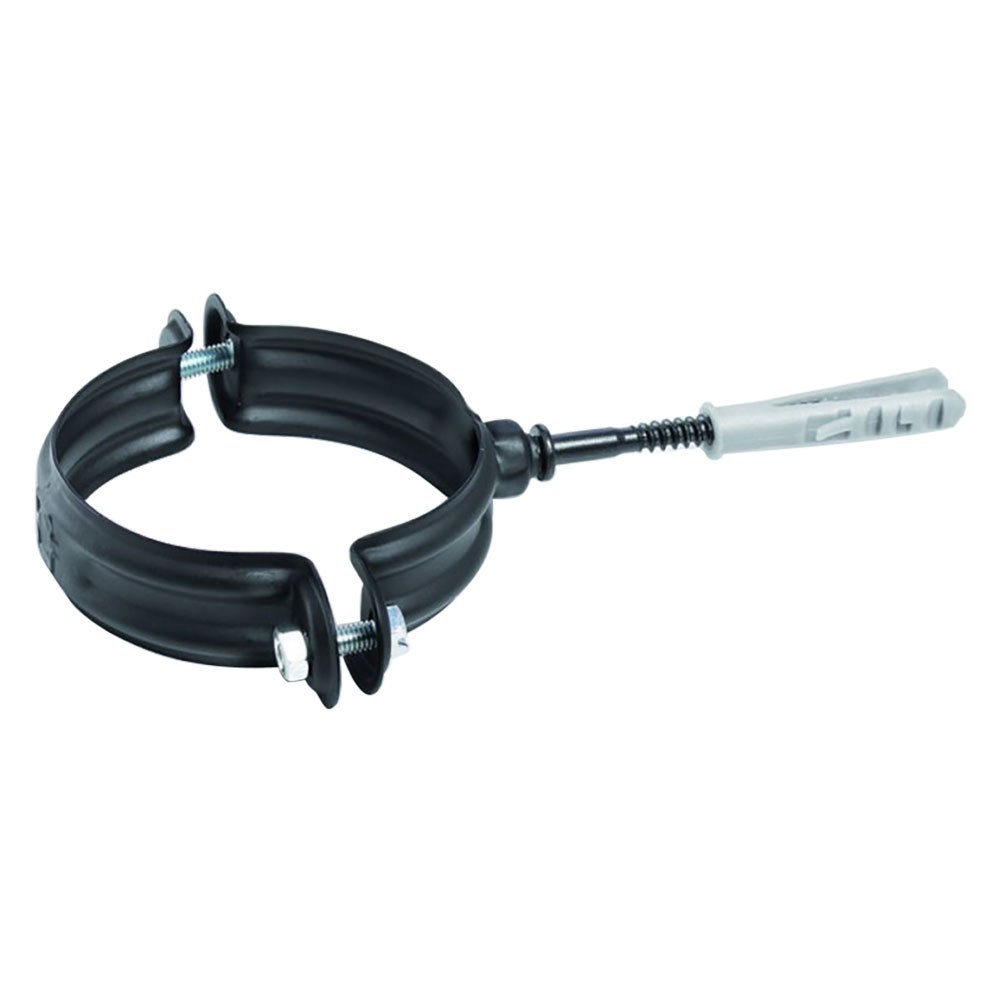 Collare reggitubo nervato per tubi ‘pellet’ ø cm  8 Kasart