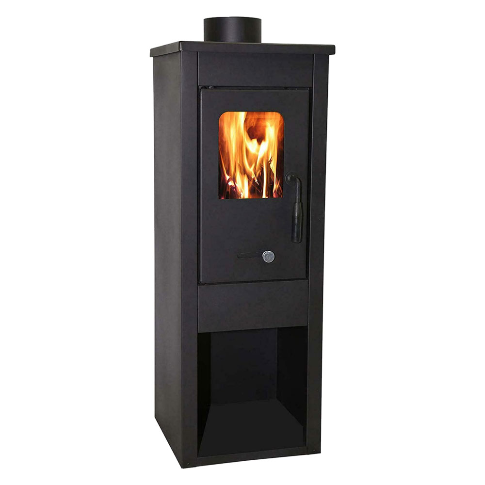 Stufa a legna ‘era’ 6,8 kw – colore nero Mille