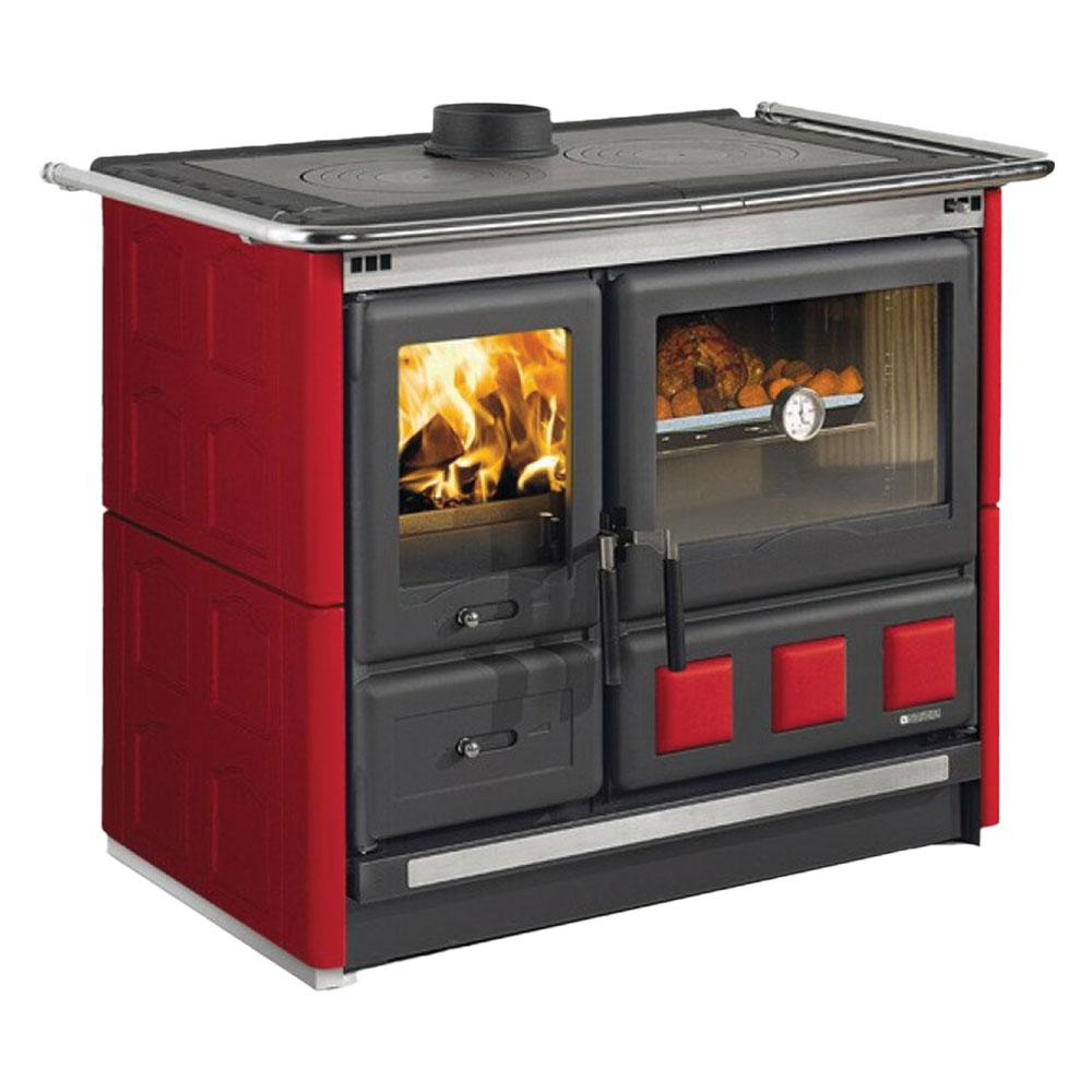 Cucina a legna ‘rosa xxl vst maiolica’ 8,5 kw – colore bianco infinity Nordica extraflame