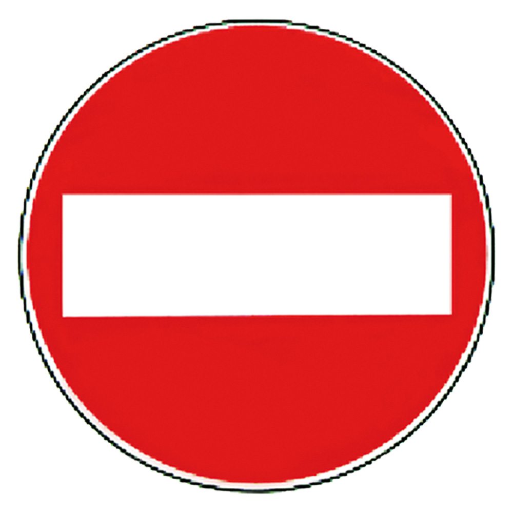 Segnale ‘senso vietato’ fig. 47 Debverona