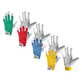 Guanti fiore maialino 'ball' tg.   9 col giallo Neri