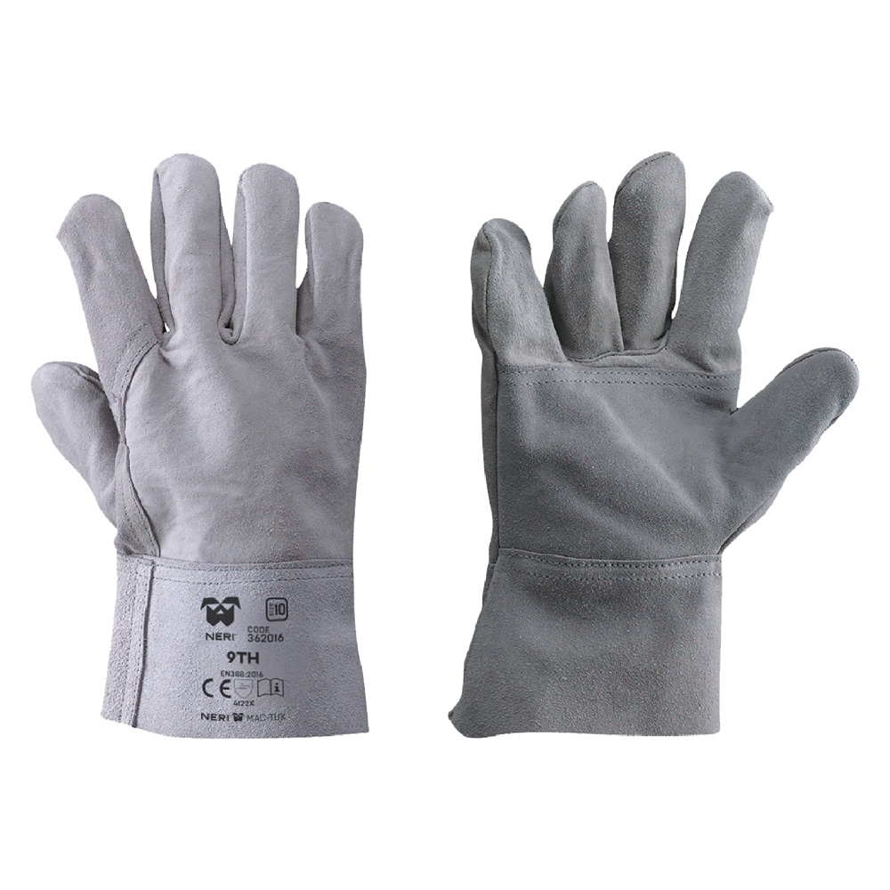 Guanti crosta rinforzati extra ‘9th’ tg. 10 (xl) Neri