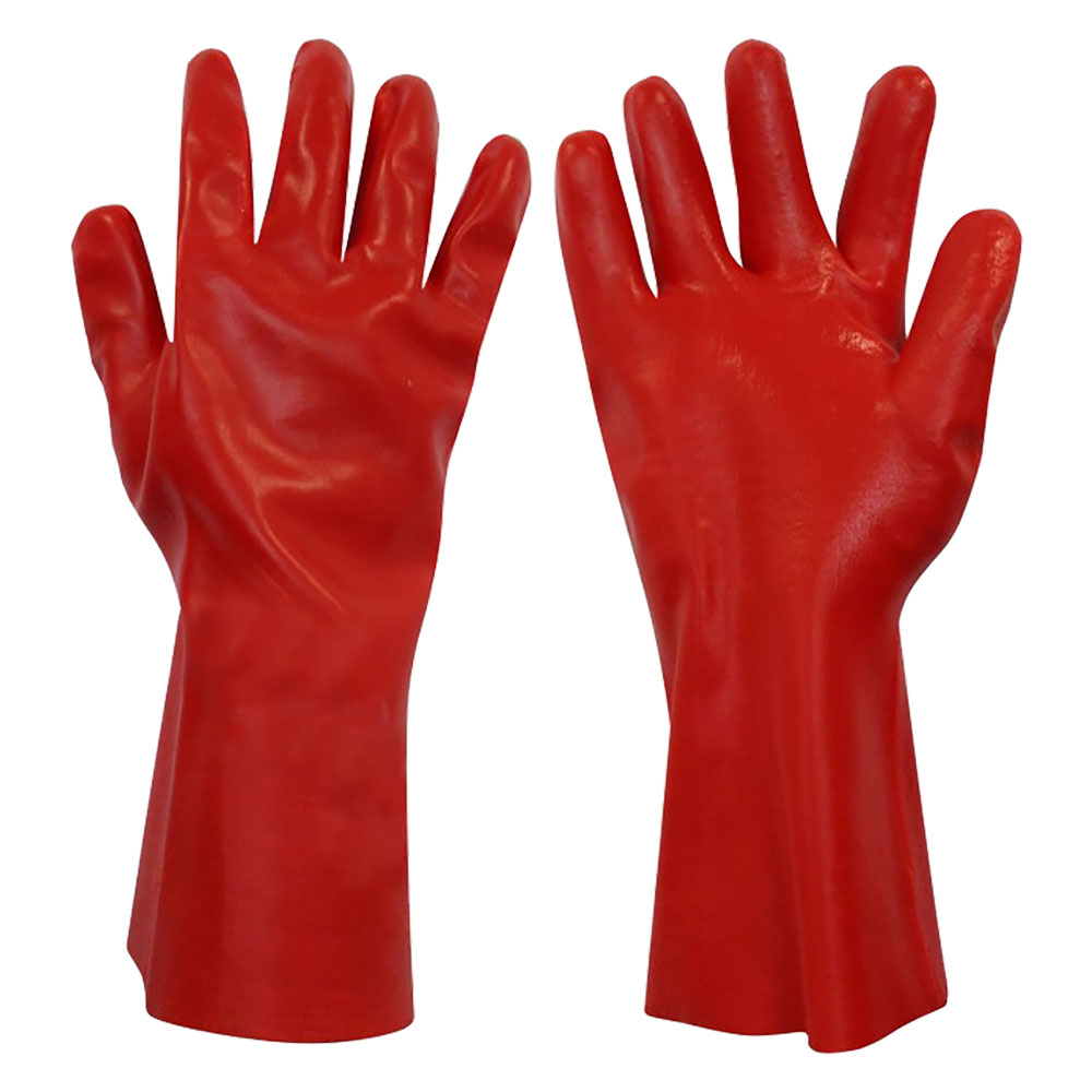 Guanti pvc impregnato ‘standard’ taglia unica Neri