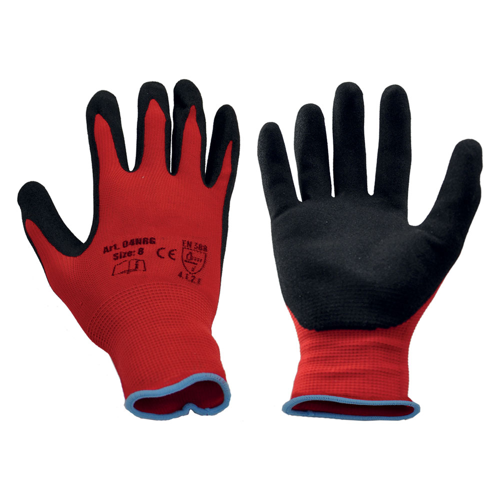 Guanti nylon / nitrile tg. 7 (s) Grifon safety