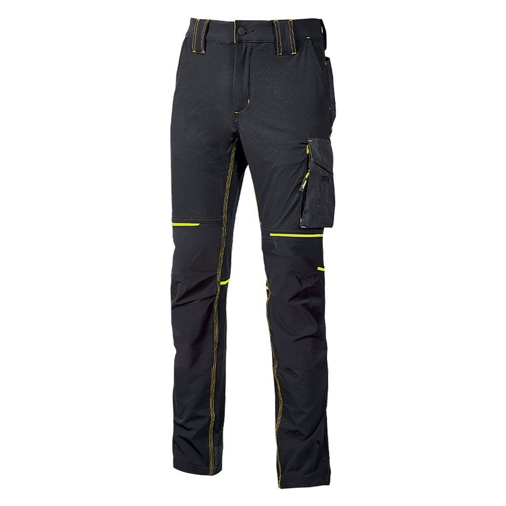 Pantalone da lavoro ‘world’ l – colore black carbon Upower