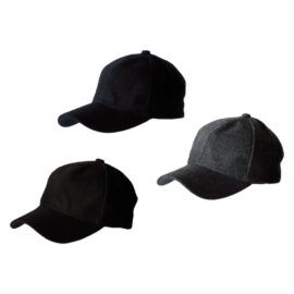 Berretto con visiera felpato - 6 pezzi Senza marca