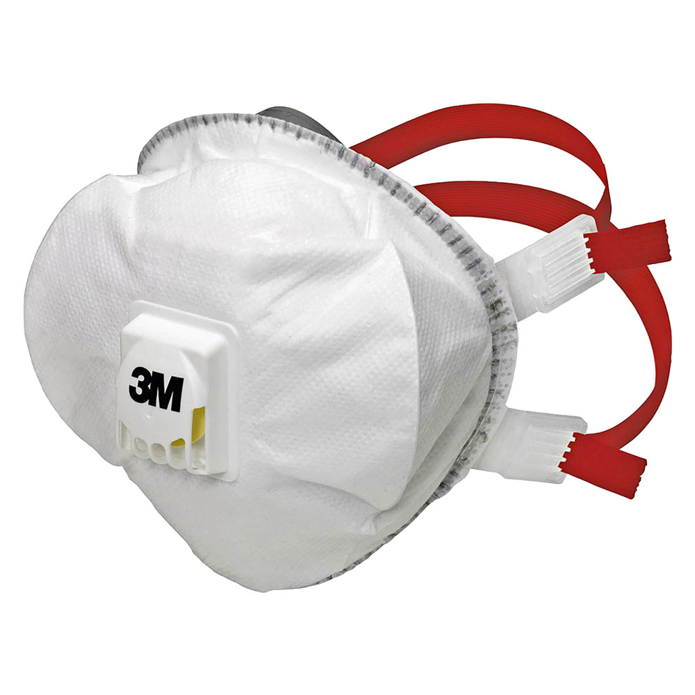 Maschera respiratoria serie 8000 premium con valvo 8835+ ff p3 3m