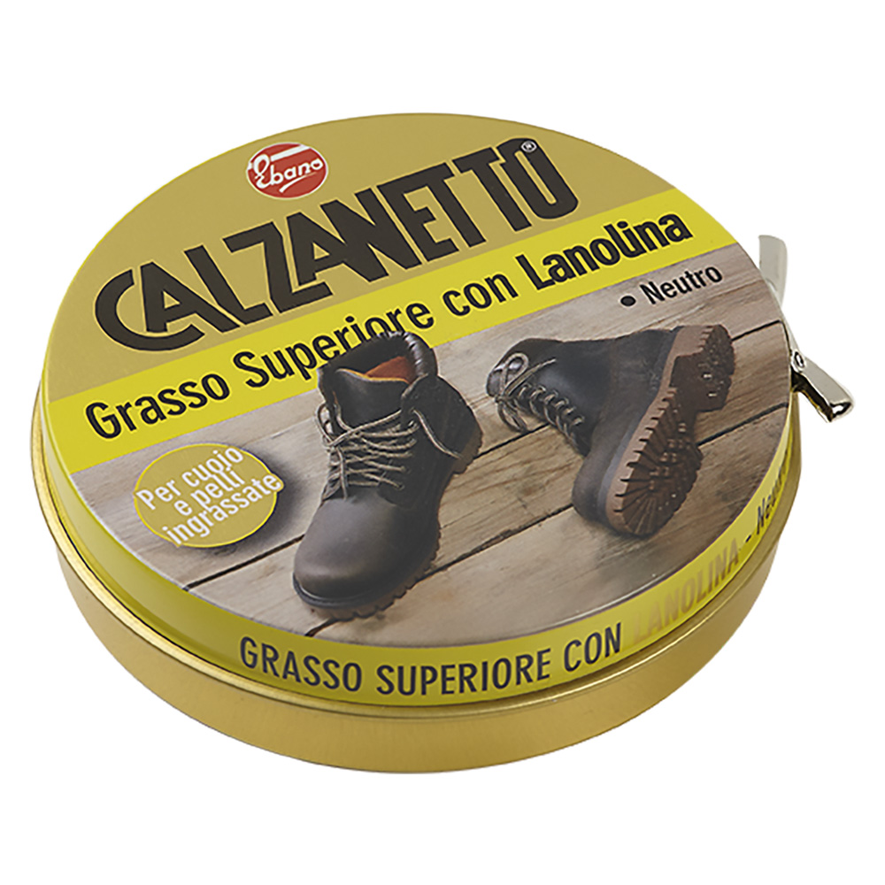Grasso protettivo in pasta per scarpe ‘calzanetto’ ml 100 Ebano