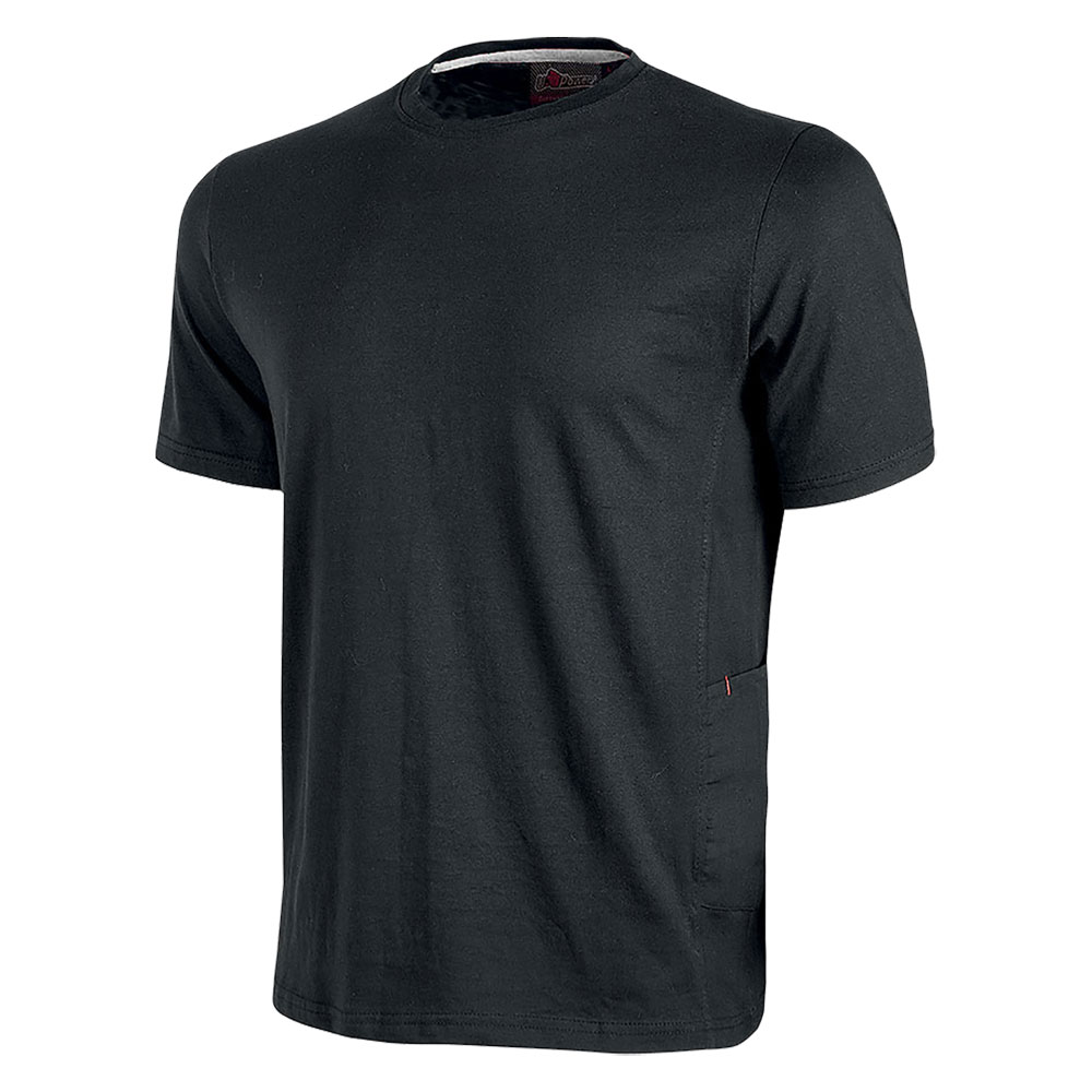 Maglia a girocollo ‘road’ taglia  l – black carbon Upower