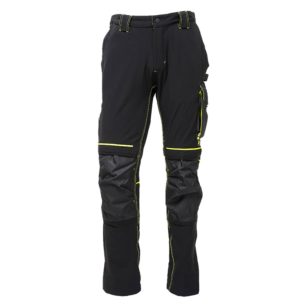 Pantalone da lavoro ‘atom’ l – colore black carbon Upower