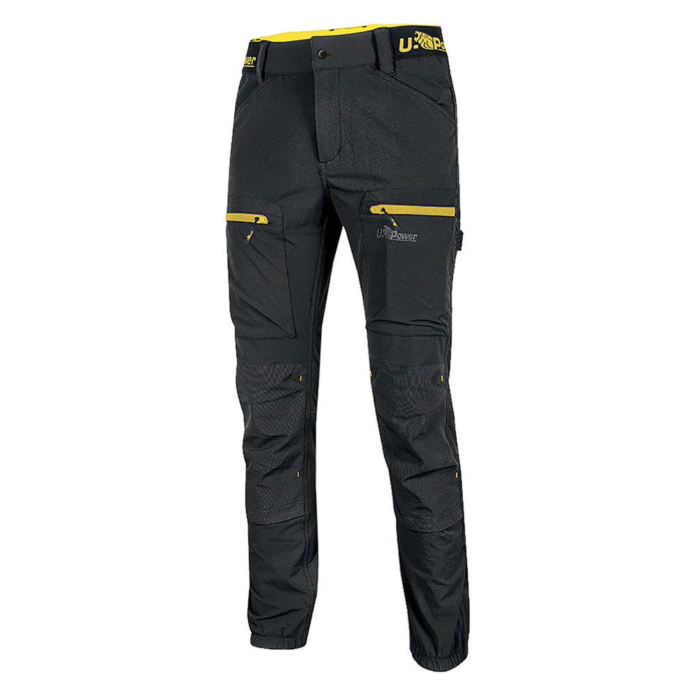 Pantalone da lavoro ‘horizon’ l – colore black carbon Upower