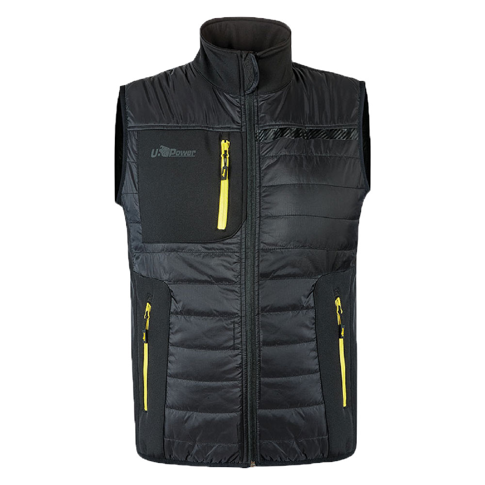 Gilet ‘wall’ taglia l – black carbon Upower