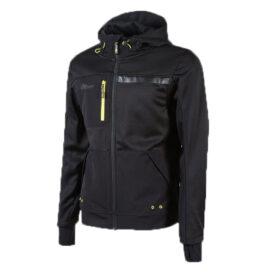 Giacca da lavoro 'galaxy' taglia l - black carbon Upower