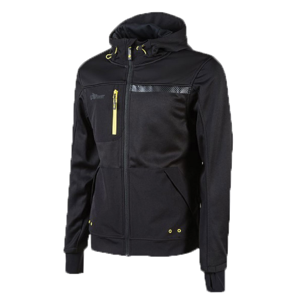 Giacca da lavoro ‘galaxy’ taglia l – black carbon Upower