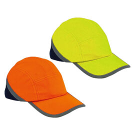 Berretto antiurto con visiera in poliestere - colore giallo Grifon safety