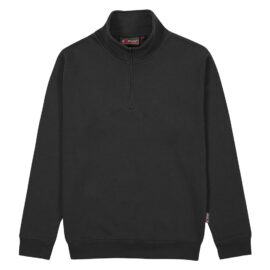 Felpa da lavoro 'tautra' taglia  m - black carbon Upower