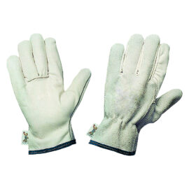 Guanti palmo pelle dorso crosta tg. 10 (xl) Senza marca