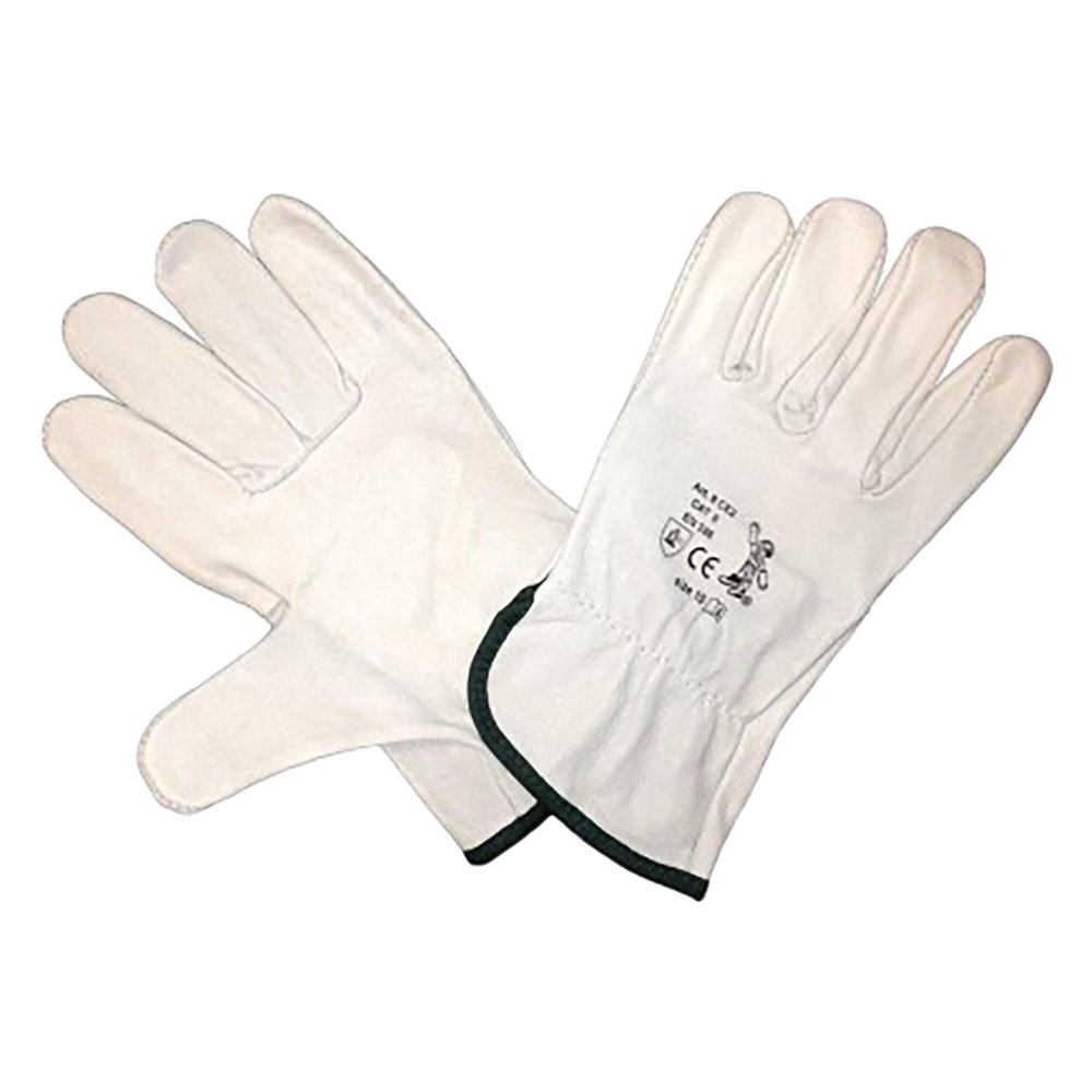 Guanti pelle fiore di bovino tg. 11 Senza marca