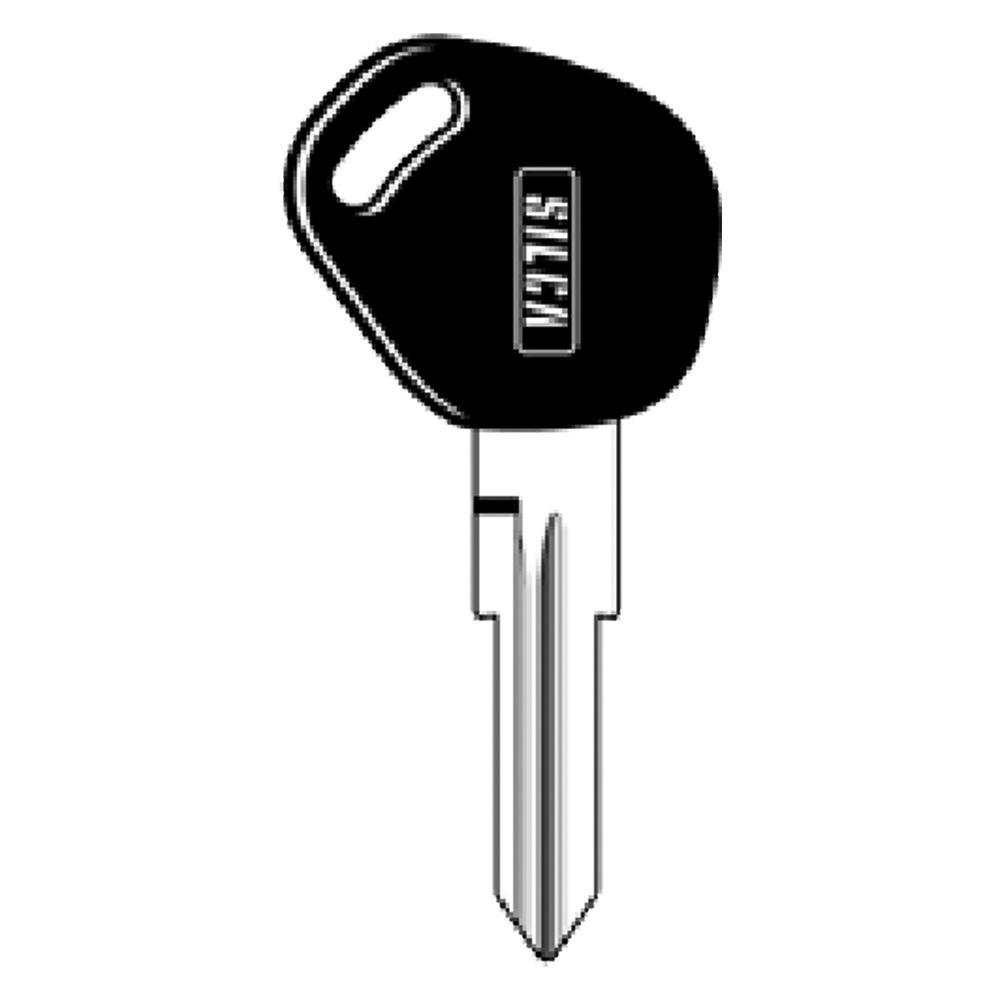 Chiavi acciaio testa p.blu gt15rb Silca