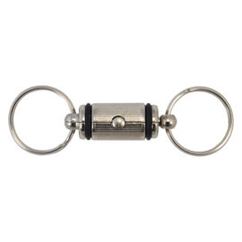 Moschettone duplice anelli girevoli Senza marca