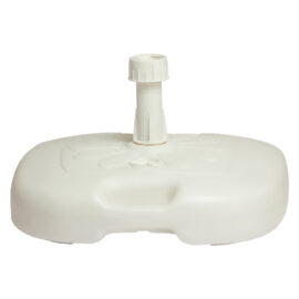 Base plastica per ombrellone con maniglie 45 x 45 - capacità 20 lt. Senza marca