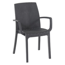 Sedia in polipropilene 'indiana' bianca Bica