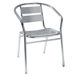 Sedia in alluminio cm 53 x  54 x  h 74 Lif