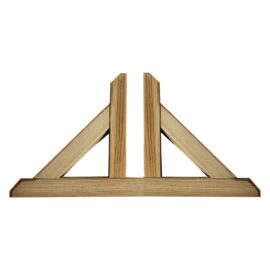 Piede sostegno per pannelli grigliati Senza marca