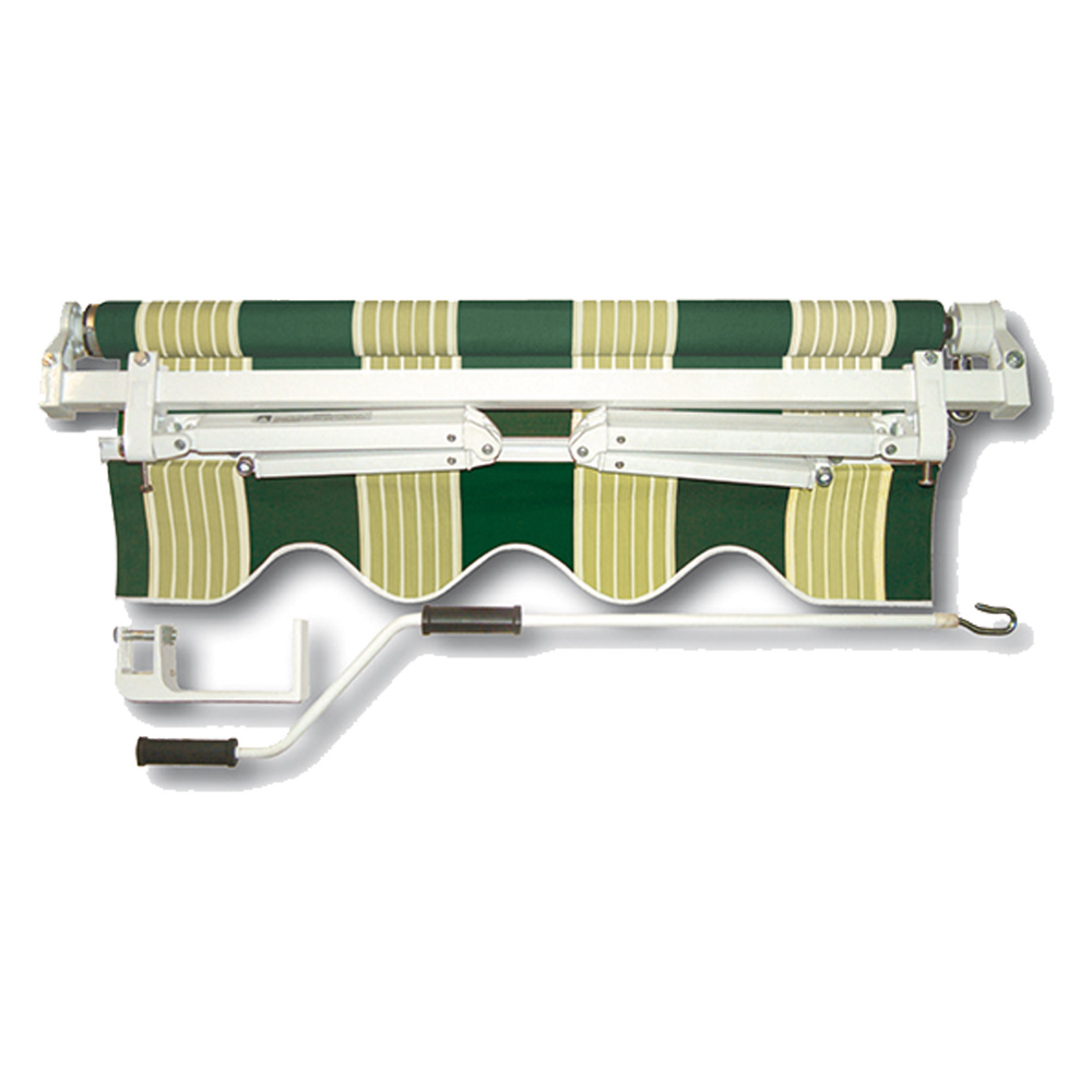 Tenda da sole avvolgibile cm.300 x h.200 – giallo/bianco/ara. Sangiorgio